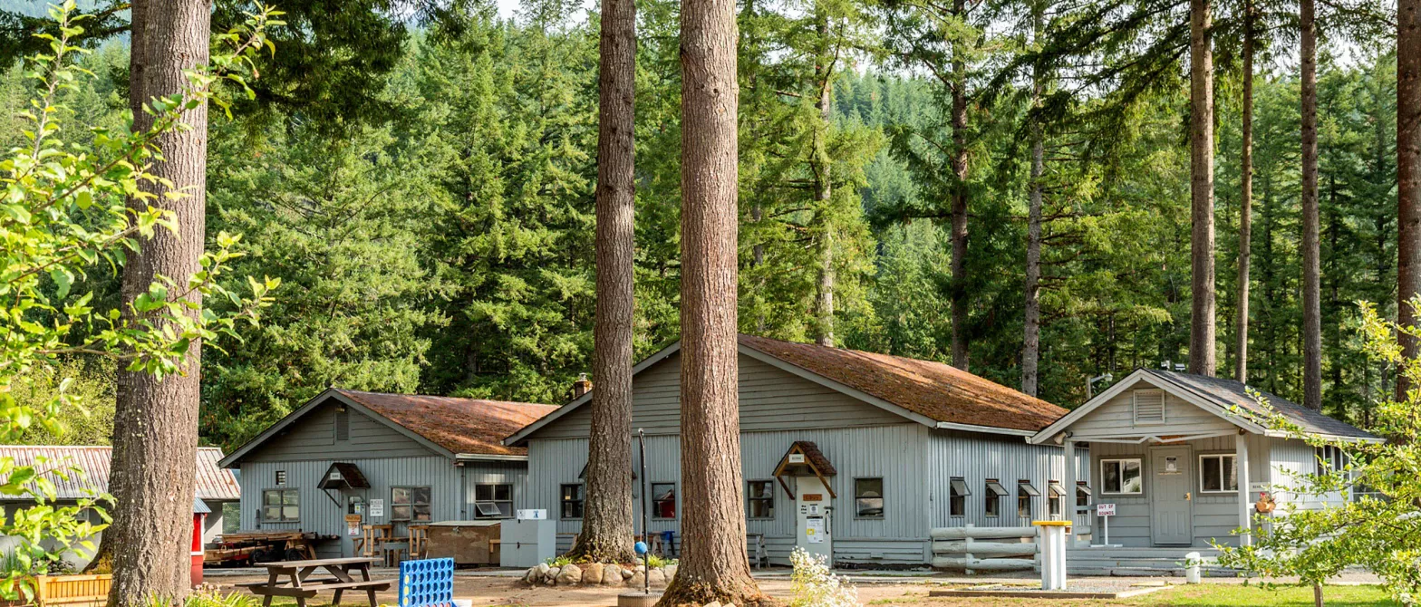 Right living cabins at Ford Mountain facility