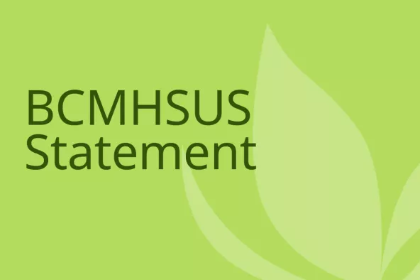 BCMHSUS Statement