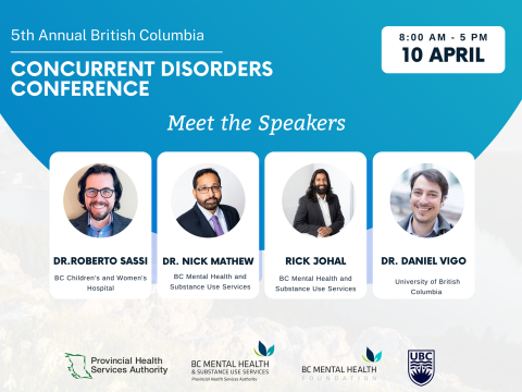 B.C. Concurrent Disorders Conference Meet the Speakers image