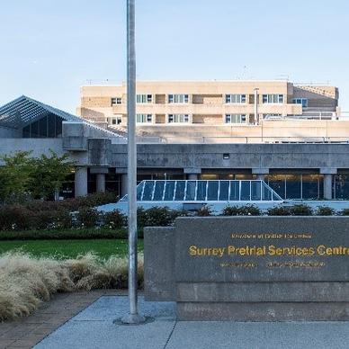 Exterior of Surrey Pretrial Services Centre